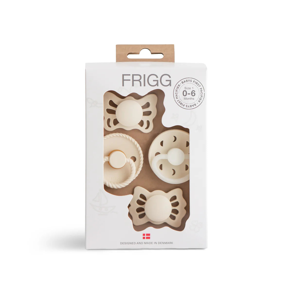 FRIGG 1st Pacifier Set