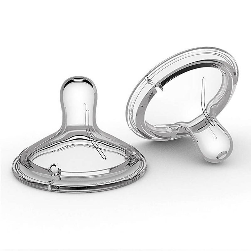 Nanobebe Silicone Nipple Twin pack