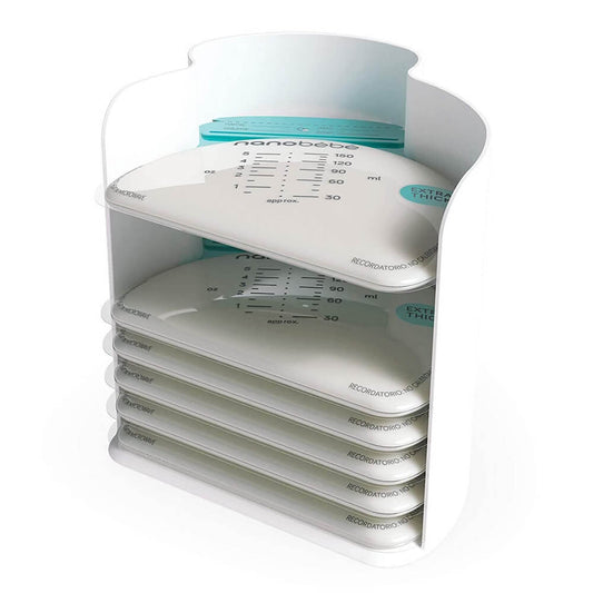 25 Breastmilk Storage Bags & Organiser