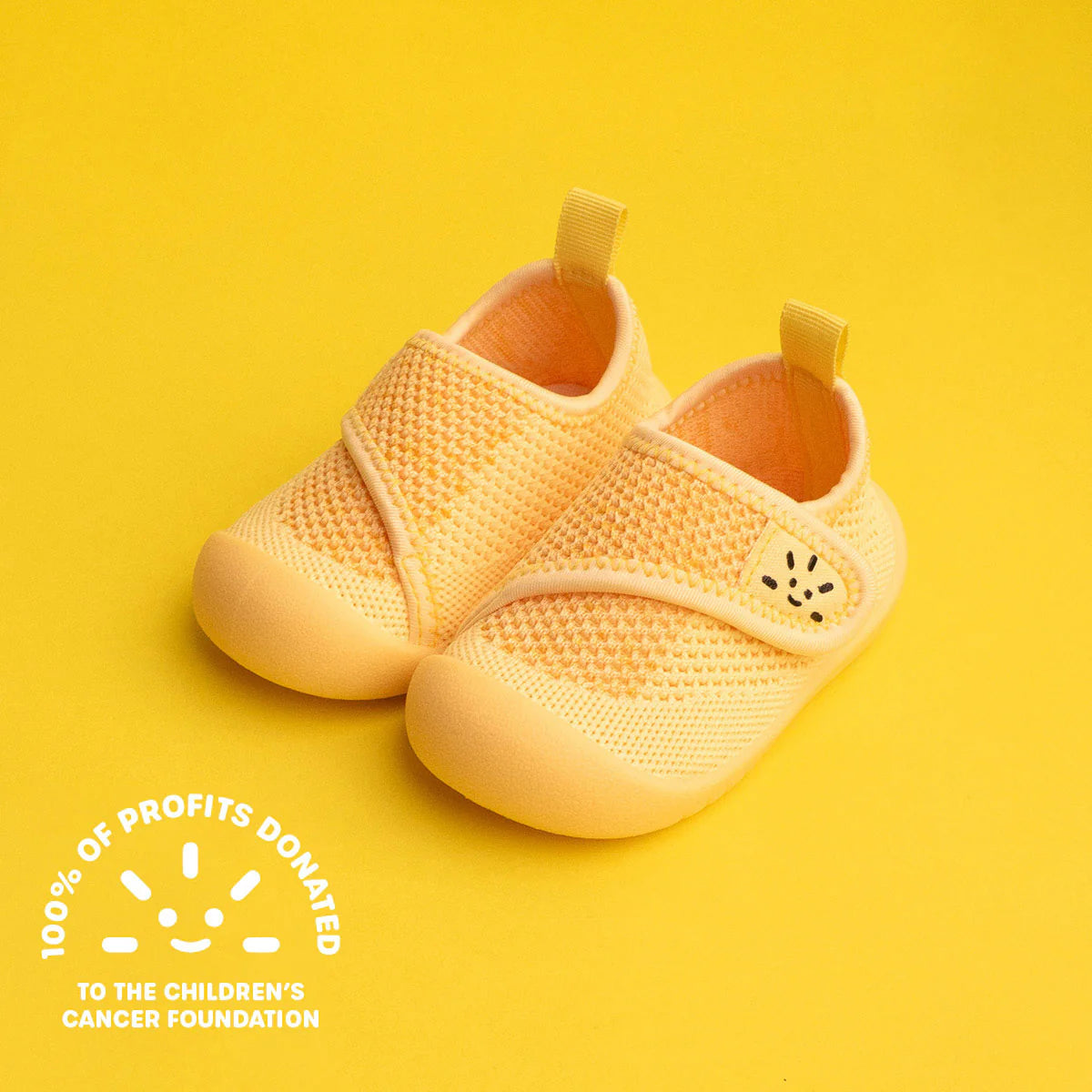 Duckies Velcro - Sunshine Yellow