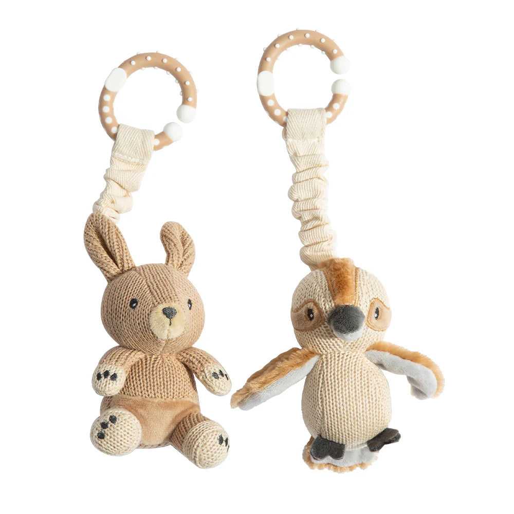 Living Textiles 2pk Stroller Toys