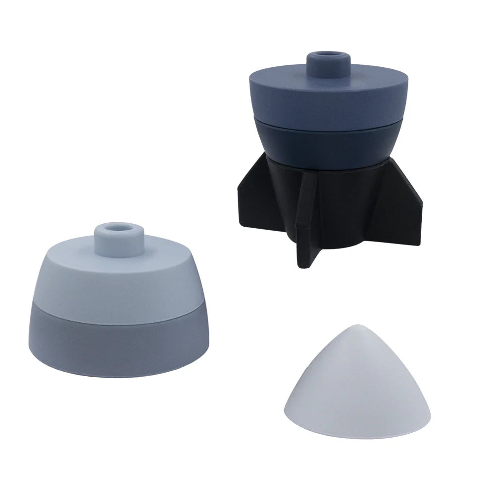 Silicone Rocket Stacking Tower