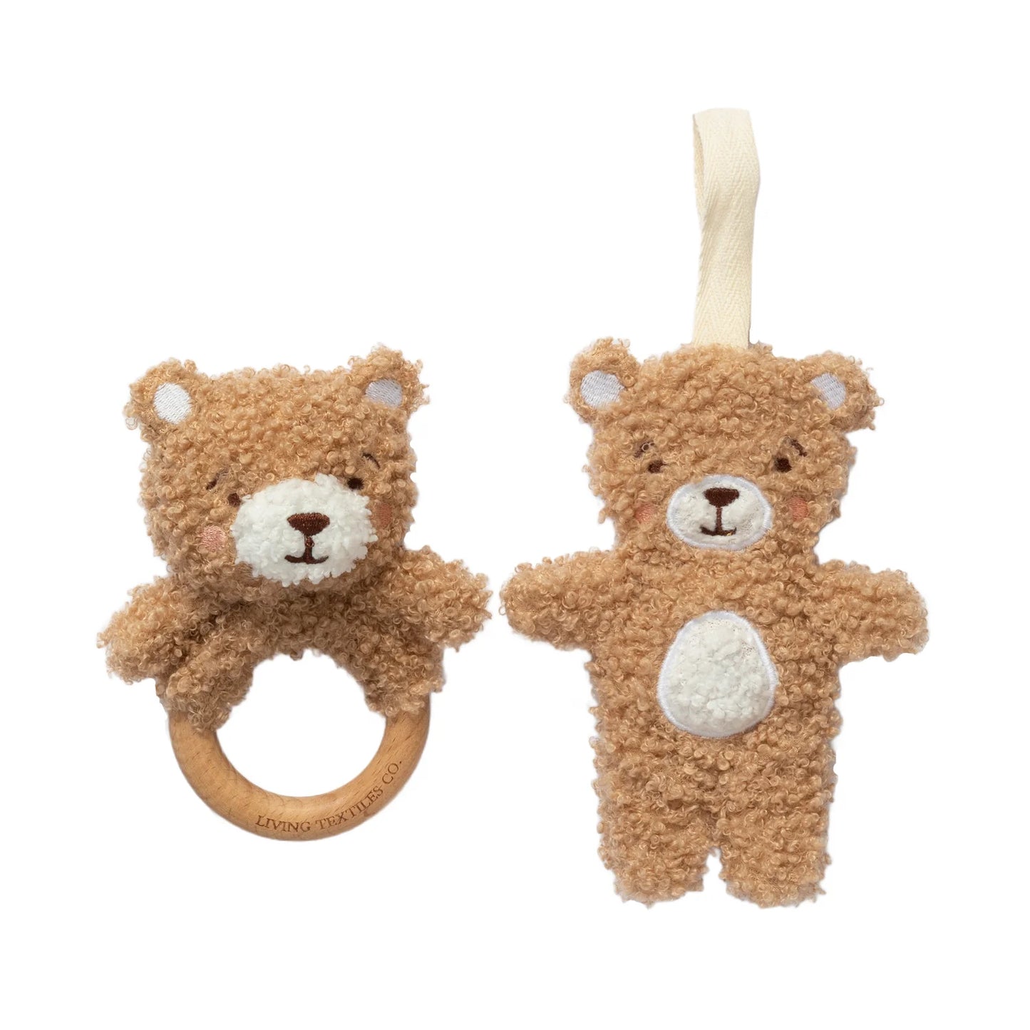 Teething Ring & Dummy Chain Gift Set