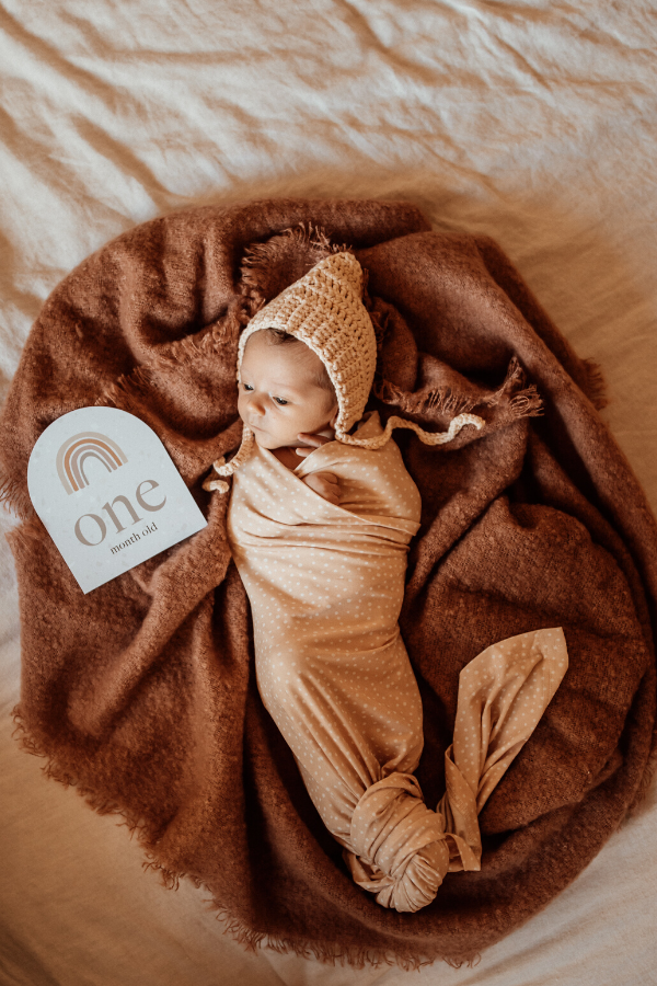 Somewhere Over the Rainbow | Baby Milestone Cards
