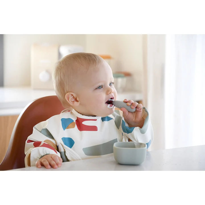 Beaba Fork & Spoon Stainless Steel Pre-Cutlery