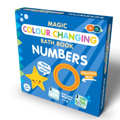 MAGIC COLOUR CHANGING BATH BOOK - NUMBERS