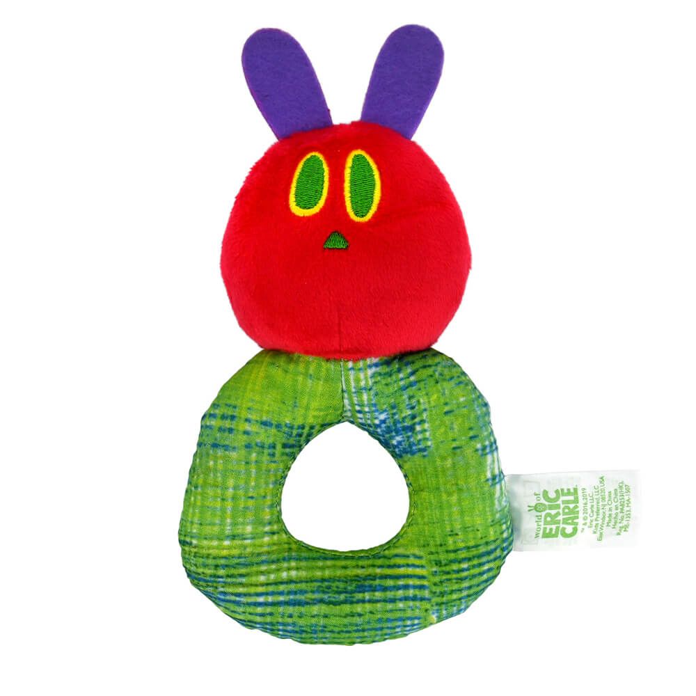 THE VERY HUNGRY CATERPILLAR FABRIC LOOP RATTLE