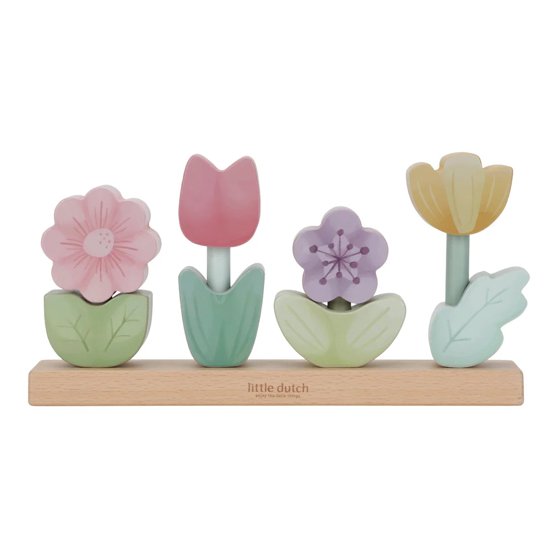 Stacking Puzzle Flower - Fairy Garden
