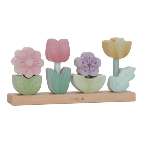 Stacking Puzzle Flower - Fairy Garden