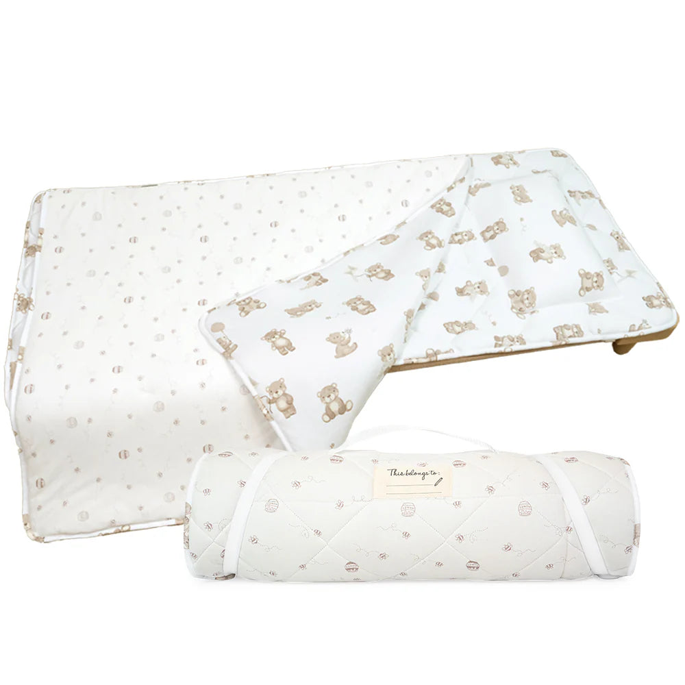 Deluxe Nap Mat - Cuddly Bear