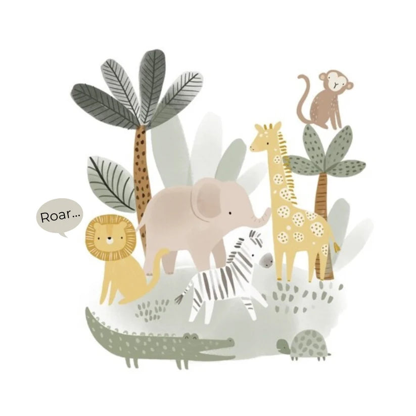 Greeting Card - Safari