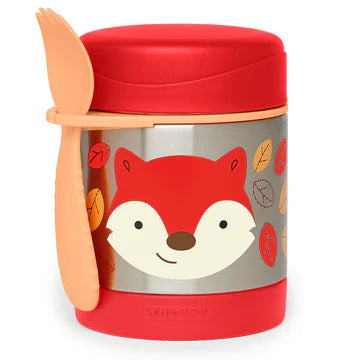 Zoo Insulated Food Jar - Fox