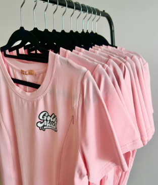 Goldmillk Strawberry Milk Breastfeeding Tee