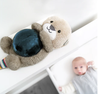 ZAZU Bedtime Projector - Otto The Otter With Ocean Projections