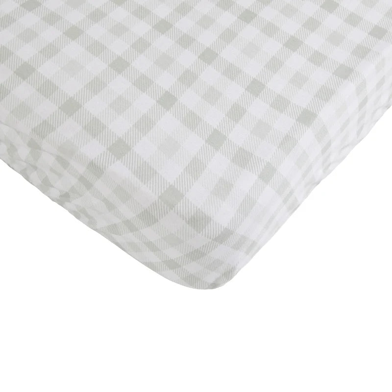 Waterproof fitted cot sheet