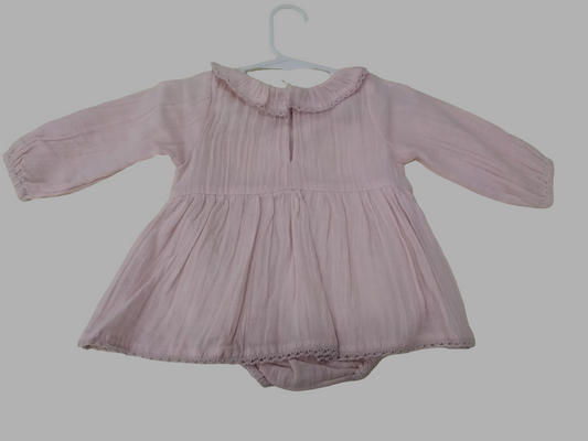 Giselle Playsuit Baby Pink