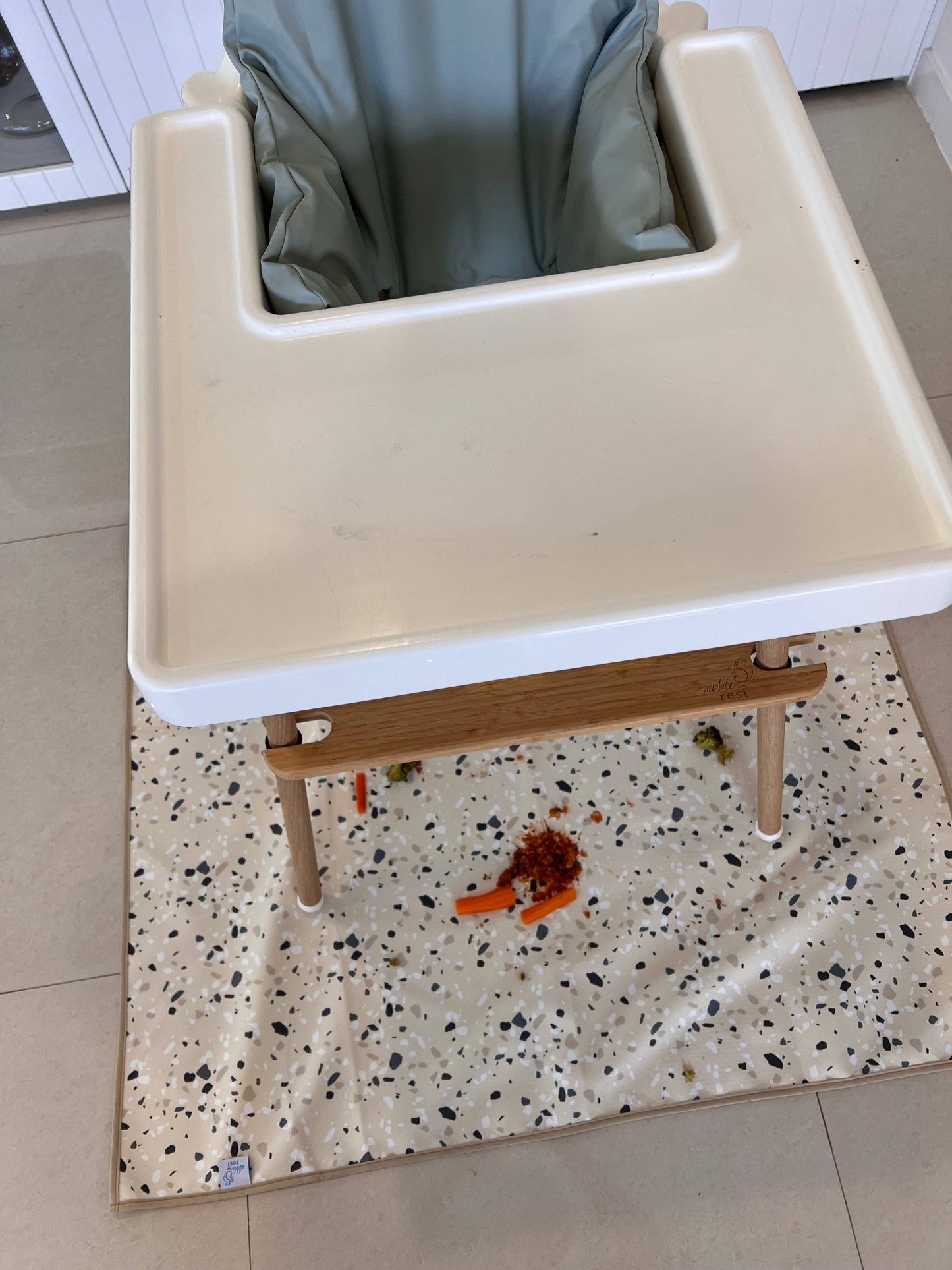Waterproof splash mat