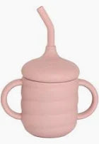 Silicone Sippy Cup with Straw