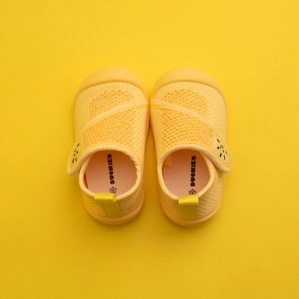 Duckies Velcro - Sunshine Yellow