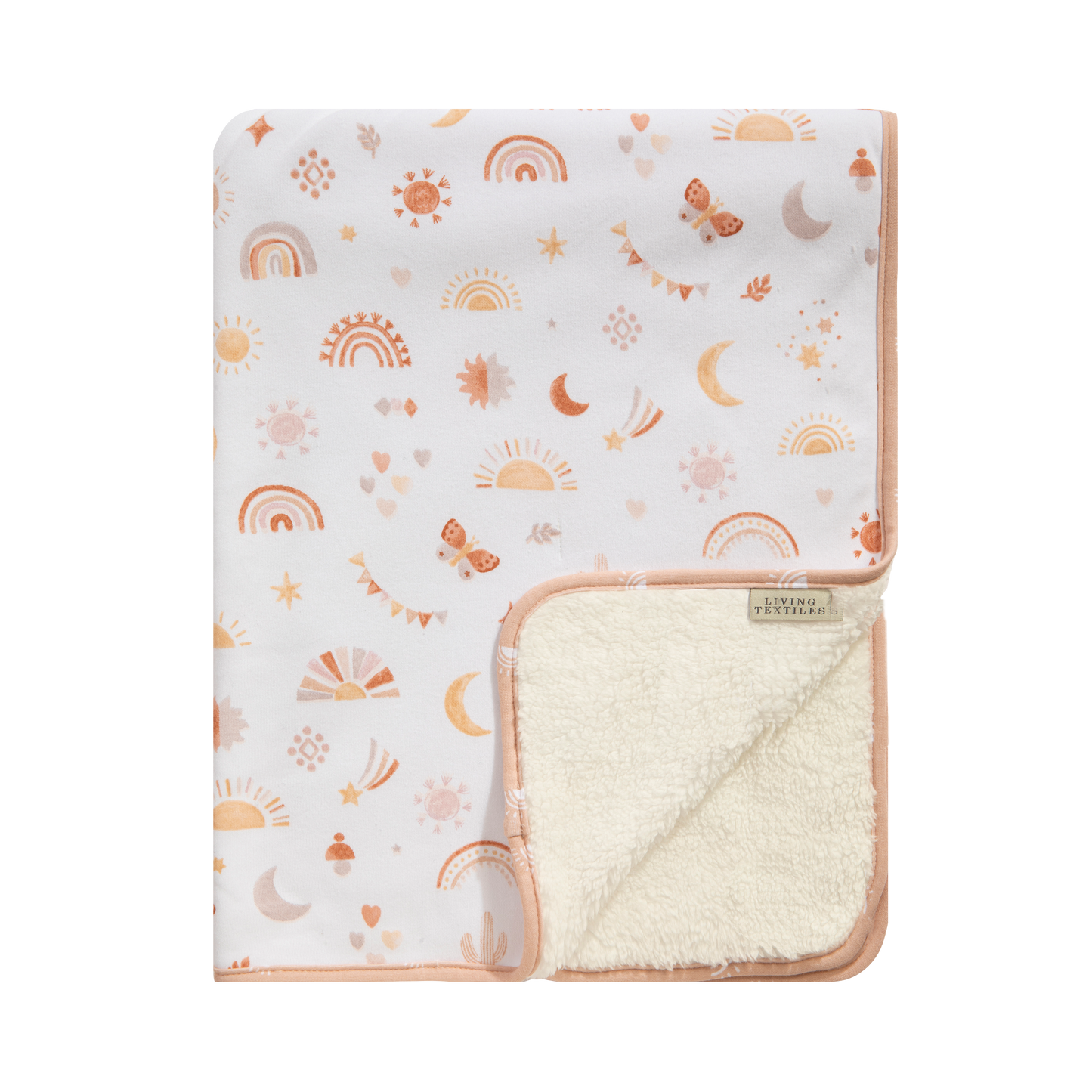 Jersey Sherpa Blanket - Bohemian Bliss