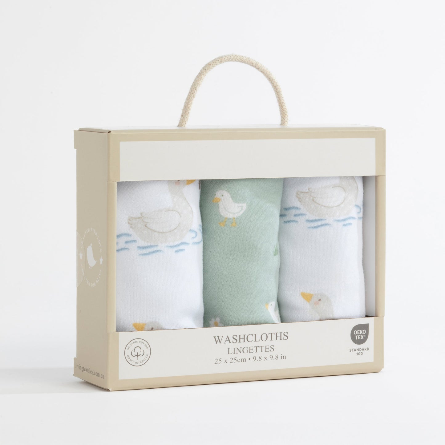 3 Pack Washcloths