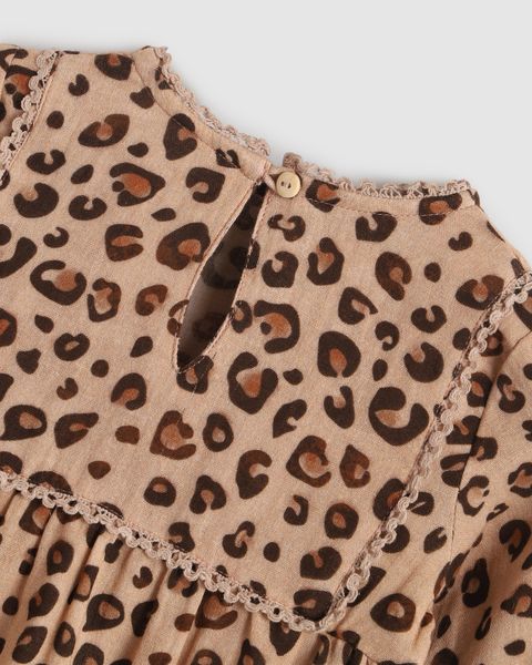 Ophelia PlaySuit Leopard
