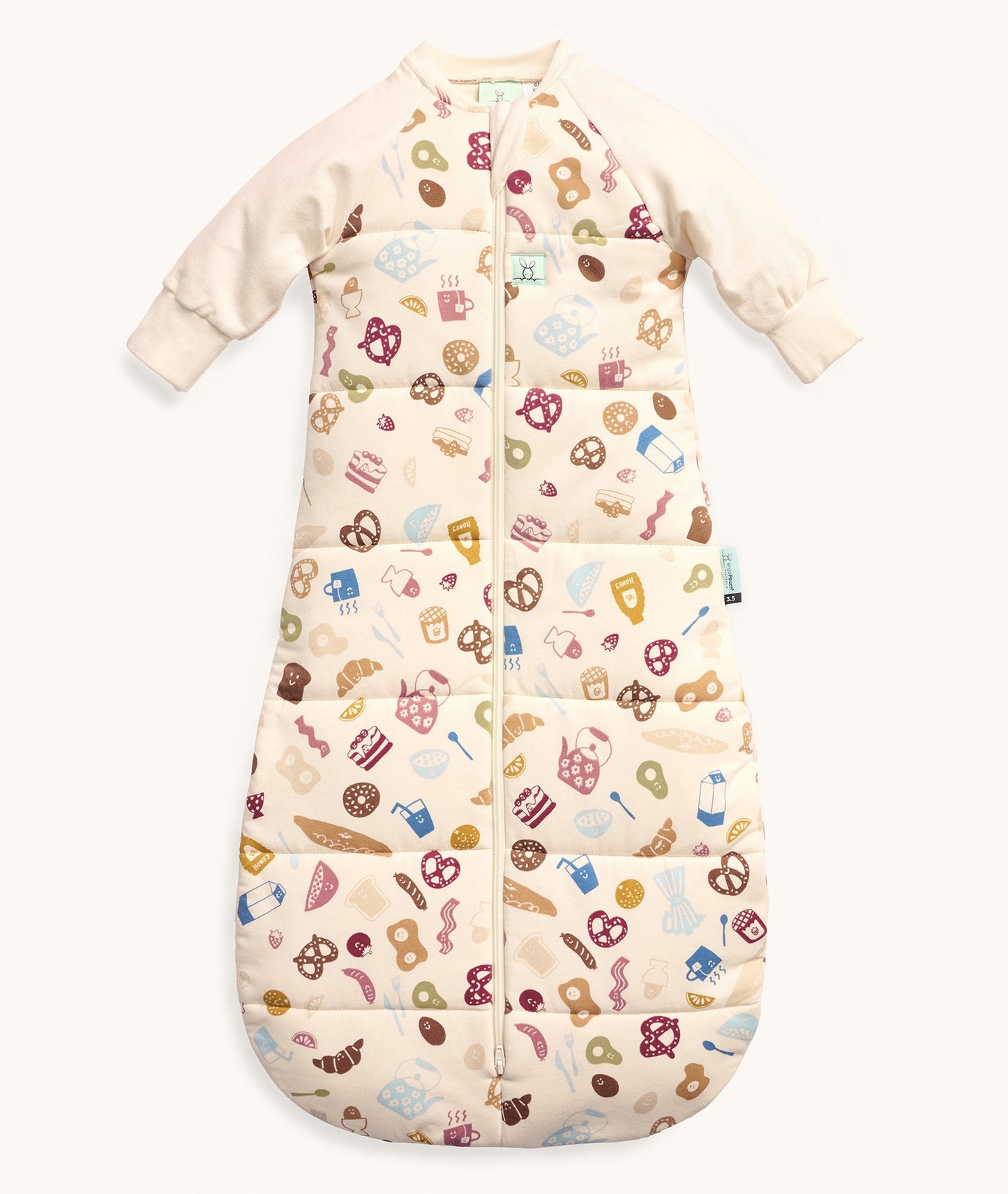 Jersey Sleeping Bag with Sleeves 3.5 TOG