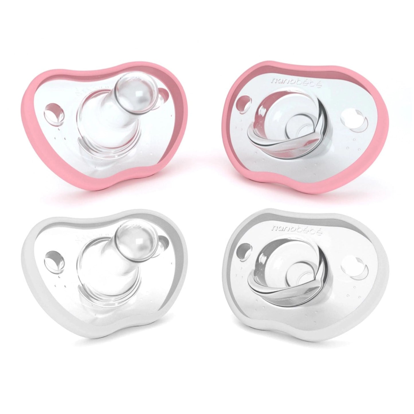 4 Pack Nanobebe Pacifiers
