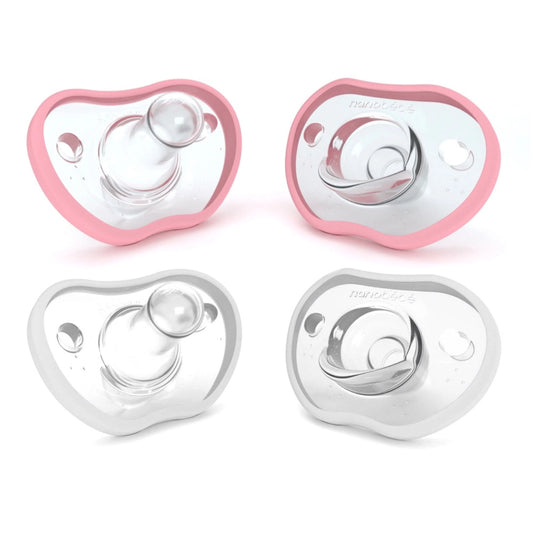 4 Pack Nanobebe Pacifiers 0 to 3 months