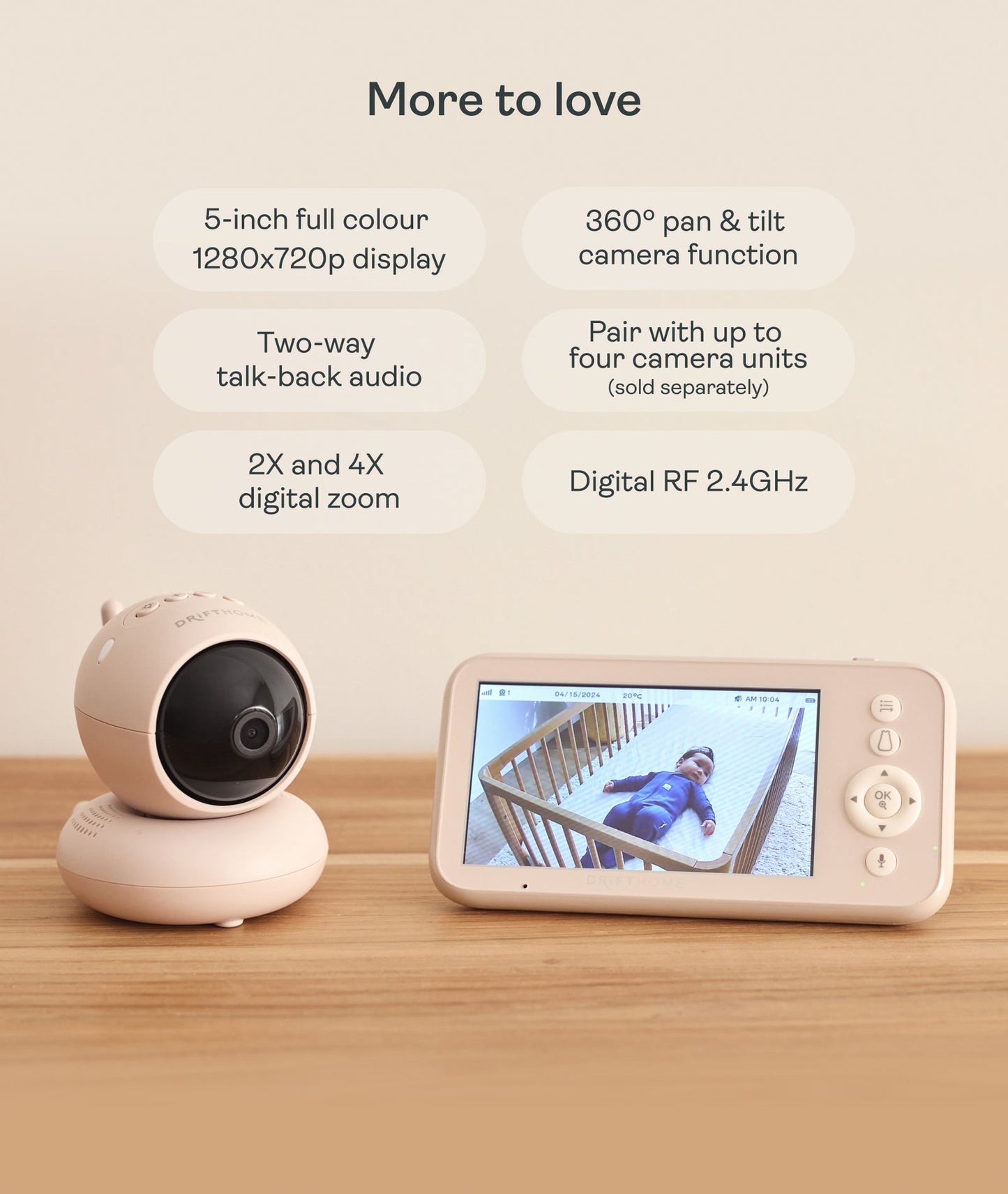 Drift Home Baby Monitor and Smart TOG Guide