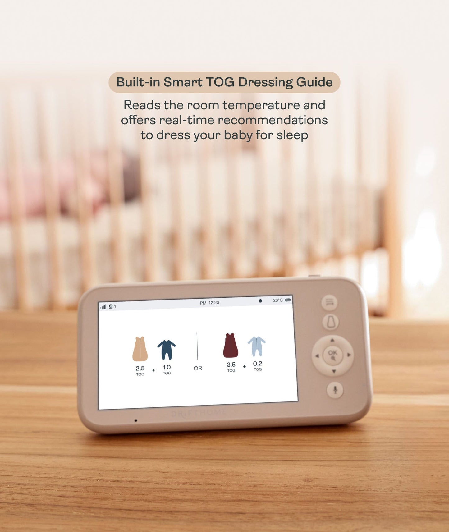 Drift Home Baby Monitor and Smart TOG Guide