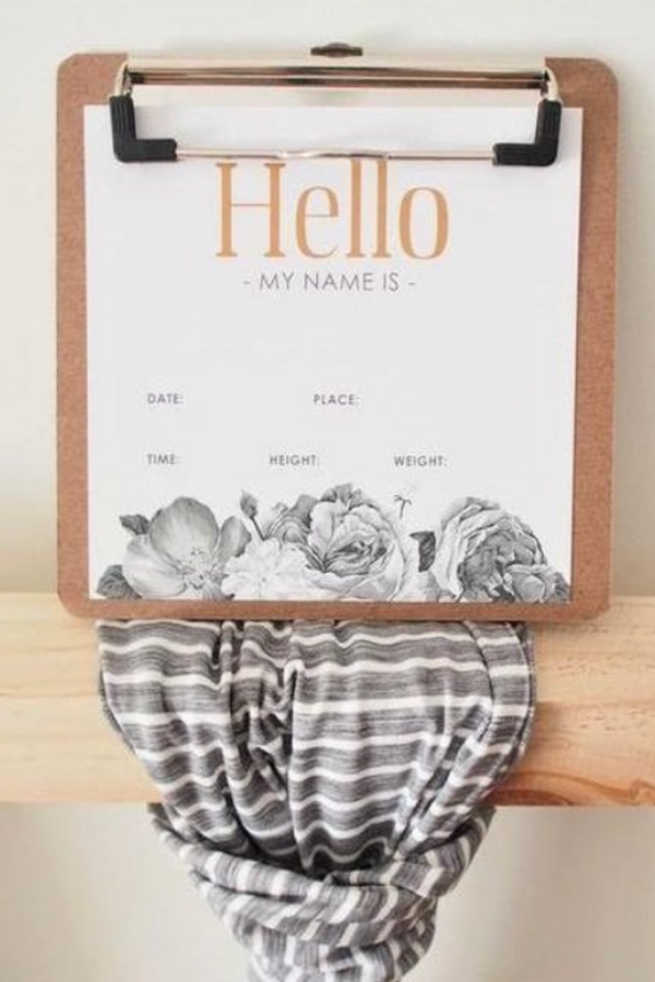 Vixsa Baby Journey Cards - Floral Romance