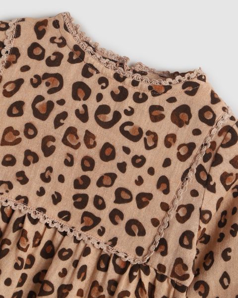 Ophelia PlaySuit Leopard