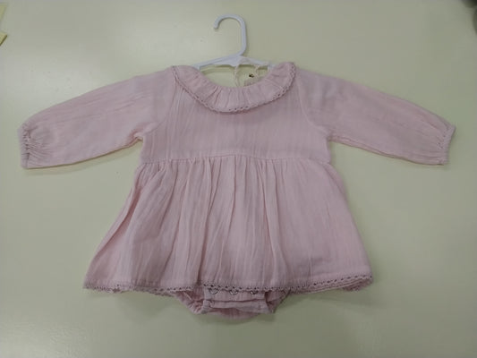Giselle Playsuit Baby Pink