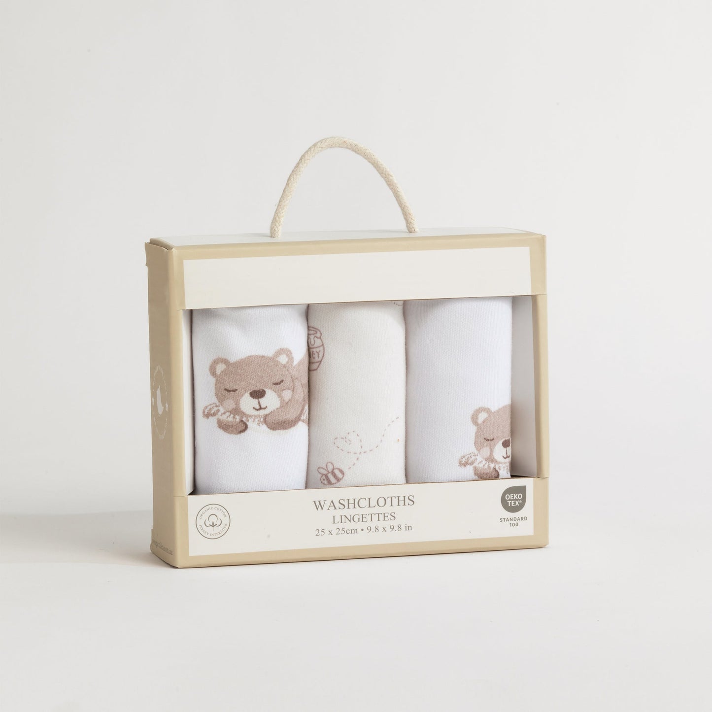 3 Pack Washcloths