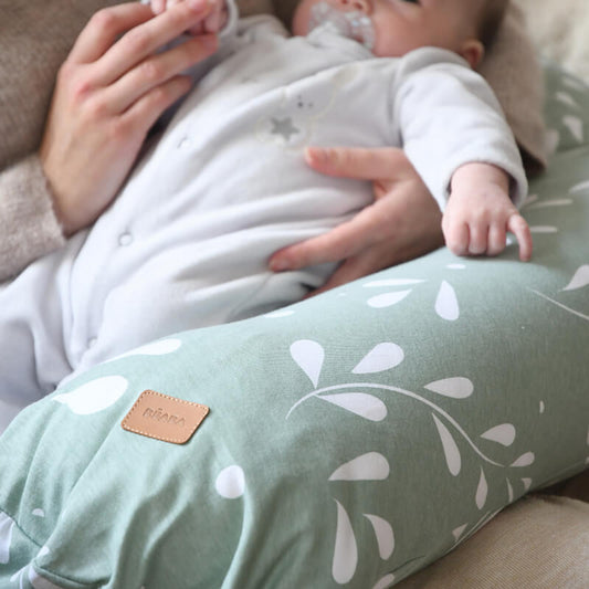 Beaba Big Flopsy Maternity and Nursing Pillow - Jersey Nature