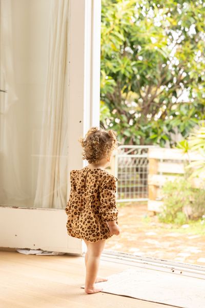 Ophelia PlaySuit Leopard