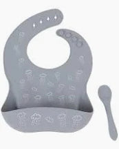 Silicone Bib With Spoon