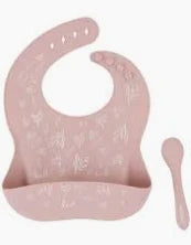 Silicone Bib With Spoon