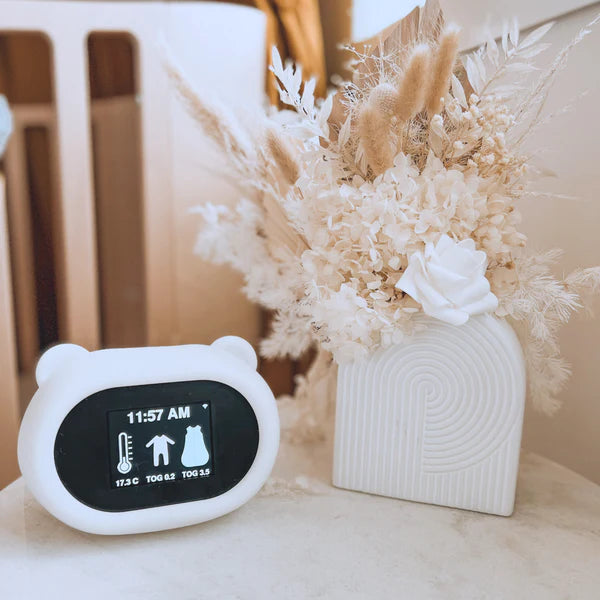 Baby Sleepwear Guide, Night Light and Thermometer By Sleep like Goldilocks