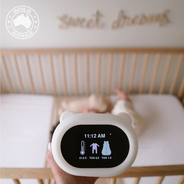 Baby Sleepwear Guide, Night Light and Thermometer By Sleep like Goldilocks