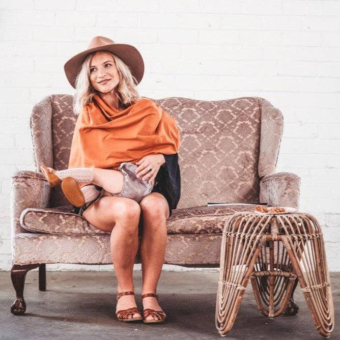 Multi-Use Nursing & Breastfeeding Cover - Savannah Rust