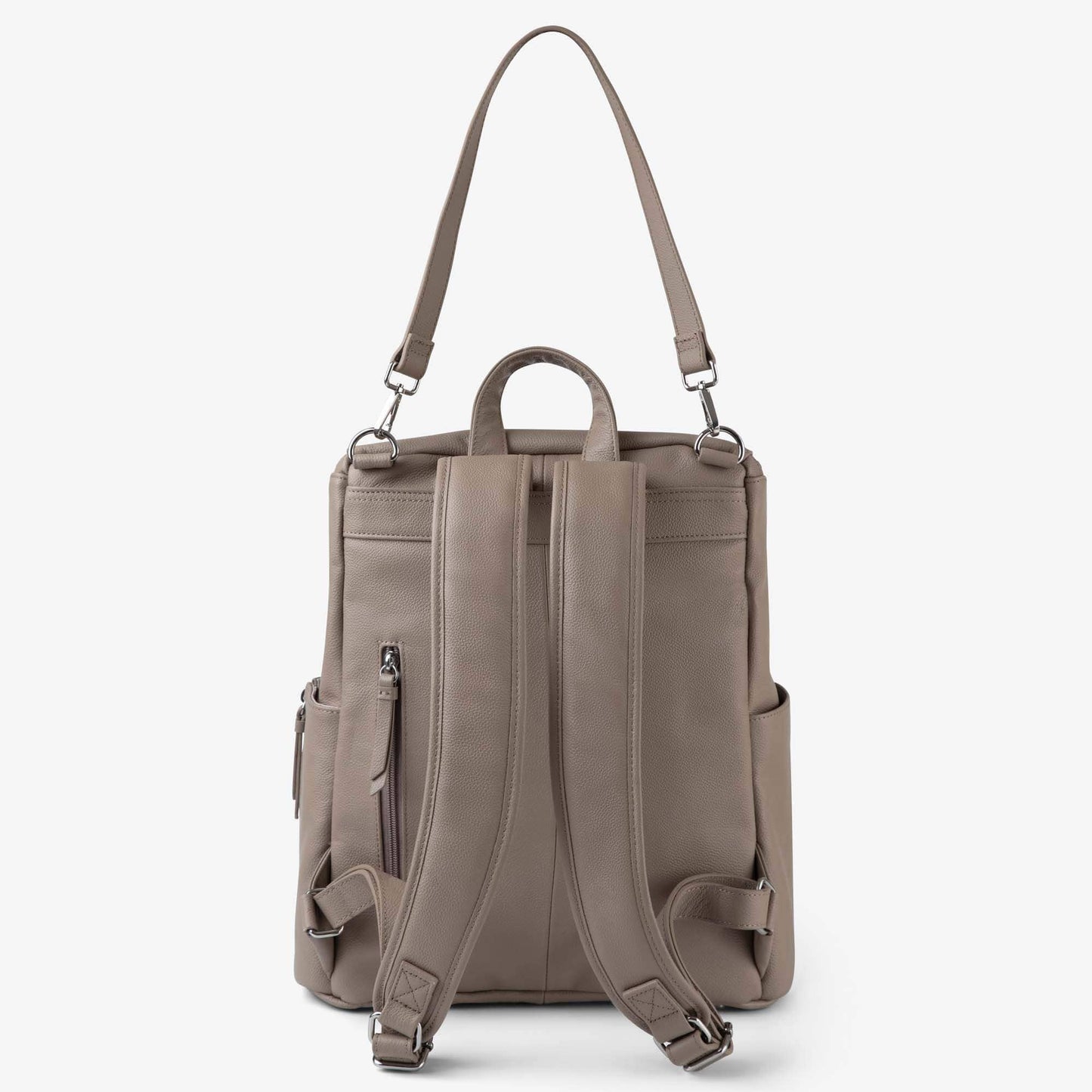 Frankie Everyday Backpack (Leather) Taupe