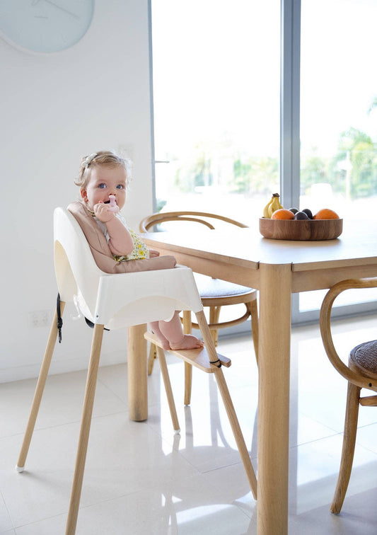 Footsi® - Eco-friendly Bamboo Adjustable Highchair Footrest - The Woodsi Footsi™