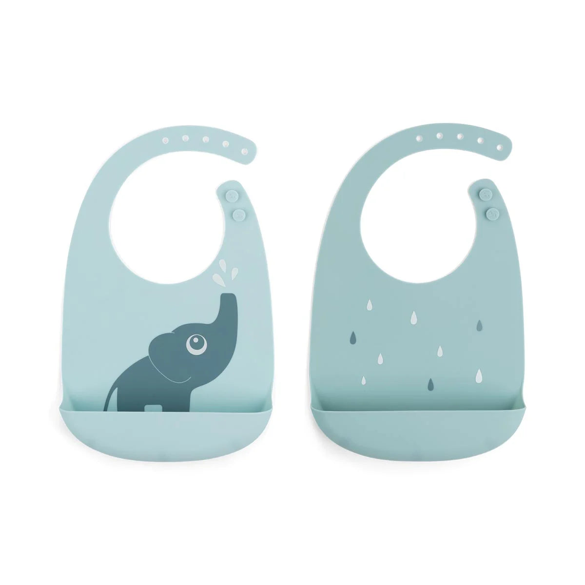 Silicone Bib 2 pc