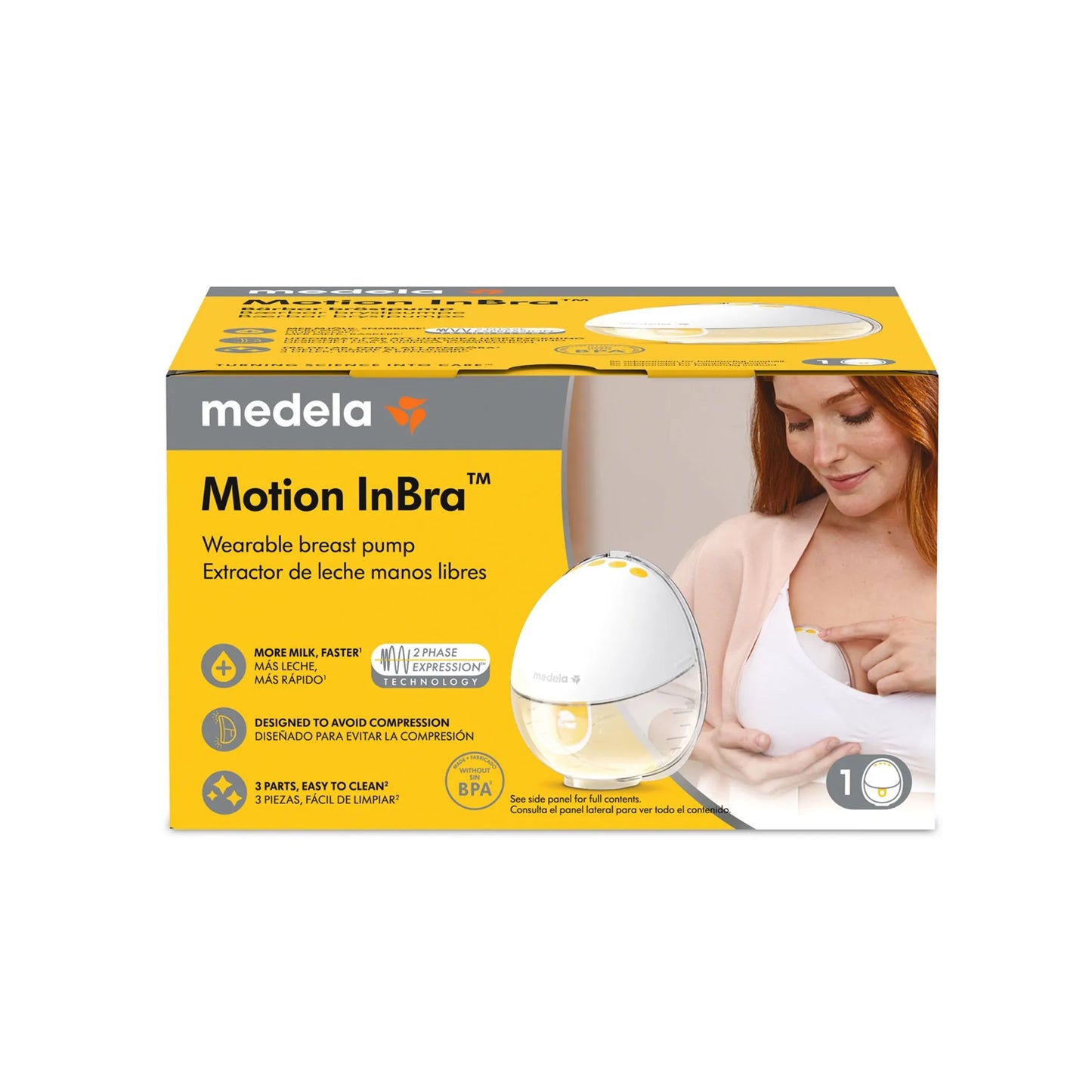 Motion InBra Wearable Breast Pump