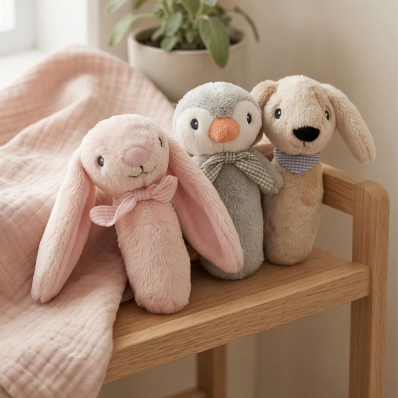 Baby Rattle - Dog