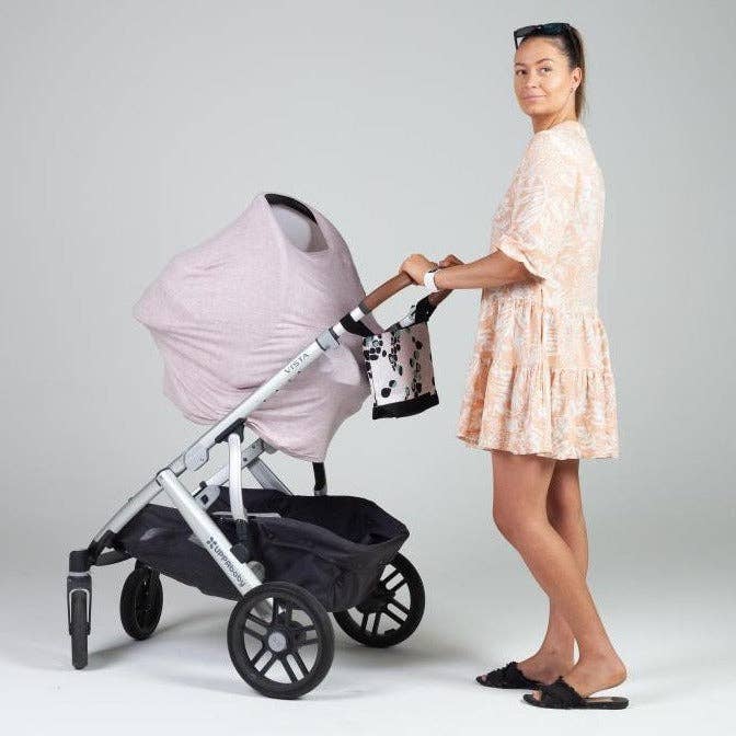 Multi-Use Nursing & Breastfeeding Cover - Pale Pink Linen