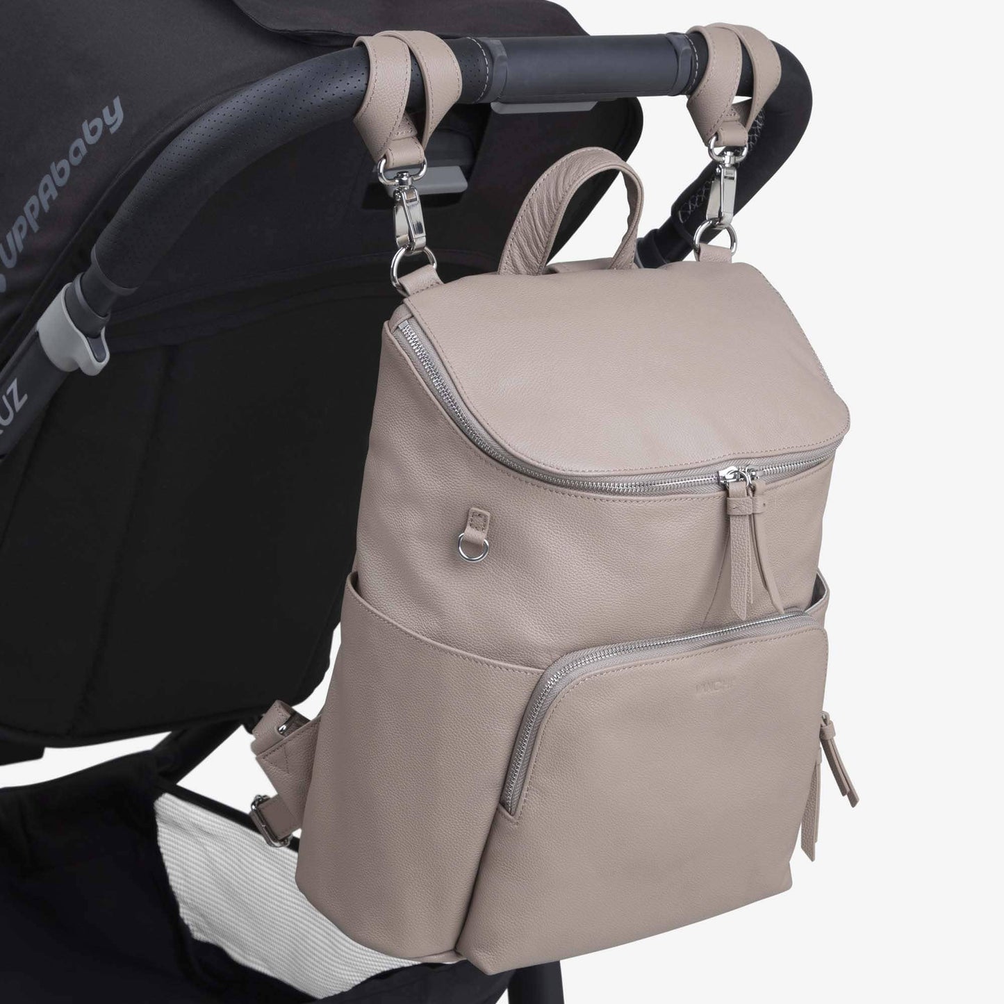 Frankie Everyday Backpack (Leather) Taupe