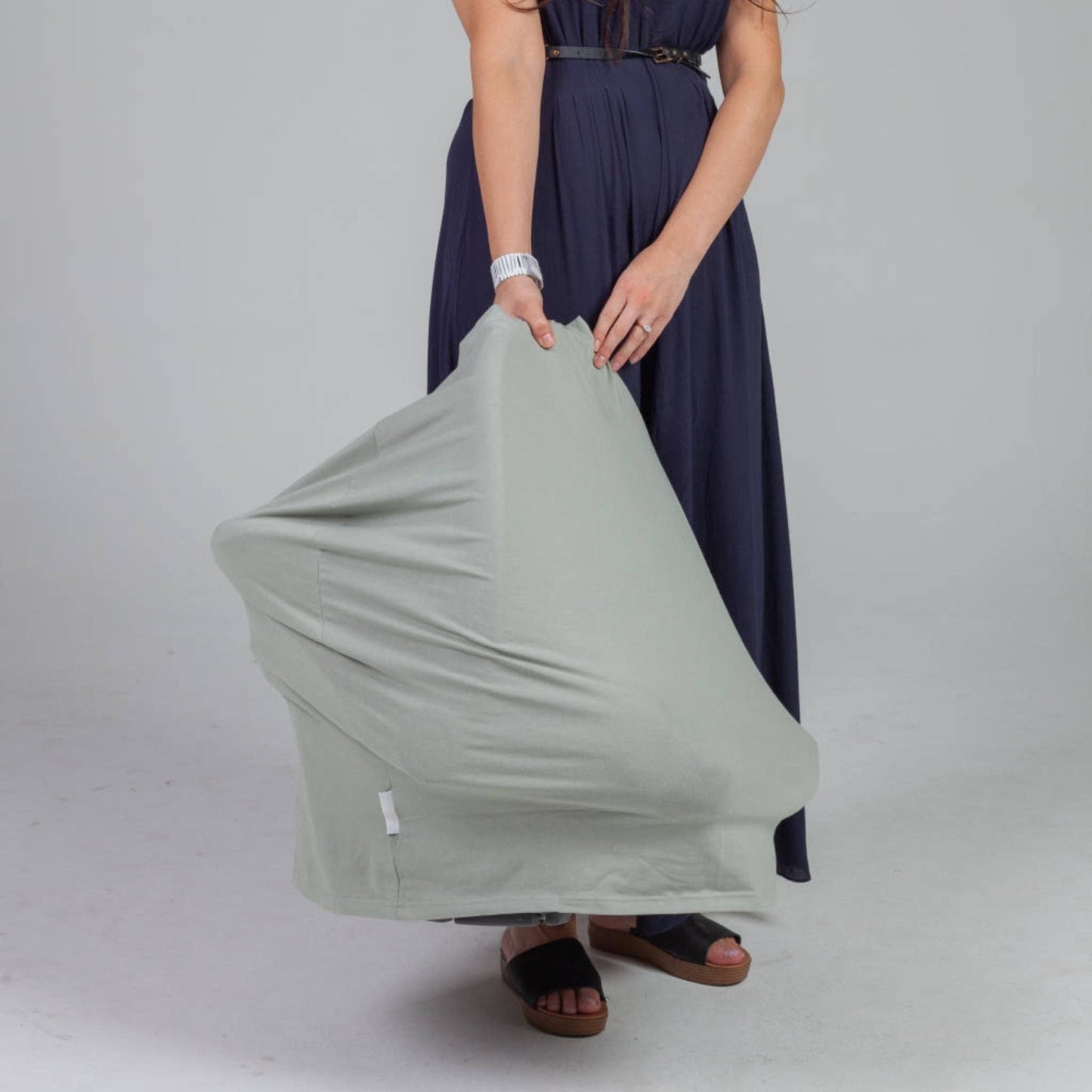 Multi-Use Nursing & Breastfeeding Cover - Sage Green